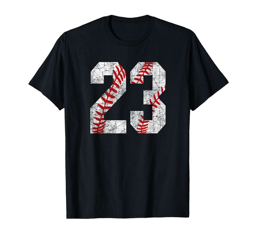 Worn Baseball Mom 23 Jersey T-Shirt - Casual Everyday Wear Men Women - T-Shirt, Sweatshirt, Hoodie