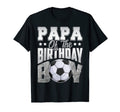 Papa Soccer Birthday Family Baller B Day T-Shirt - Custom Art Print Unisex - T-Shirt, Sweatshirt, Hoodie