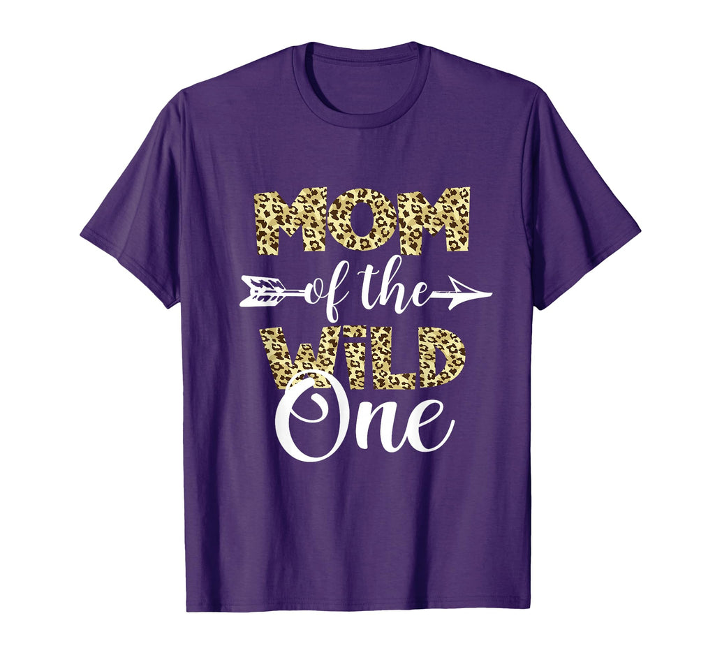 Mom Wild One Zoo Themed 1St Birthday Party T-Shirt - Novelty Apparel Unisex - T-Shirt, Sweatshirt, Hoodie