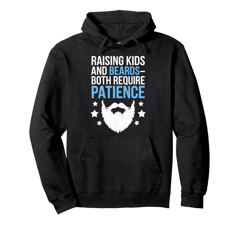 Proud Bearded Father Dad And Beard Hoodie - Trendy Graphic Men Women - T-Shirt, Sweatshirt, Hoodie