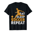 Eat Sleep Soccer Repeat Soccer T-Shirt - Trendy Graphic Unisex - T-Shirt, Sweatshirt, Hoodie