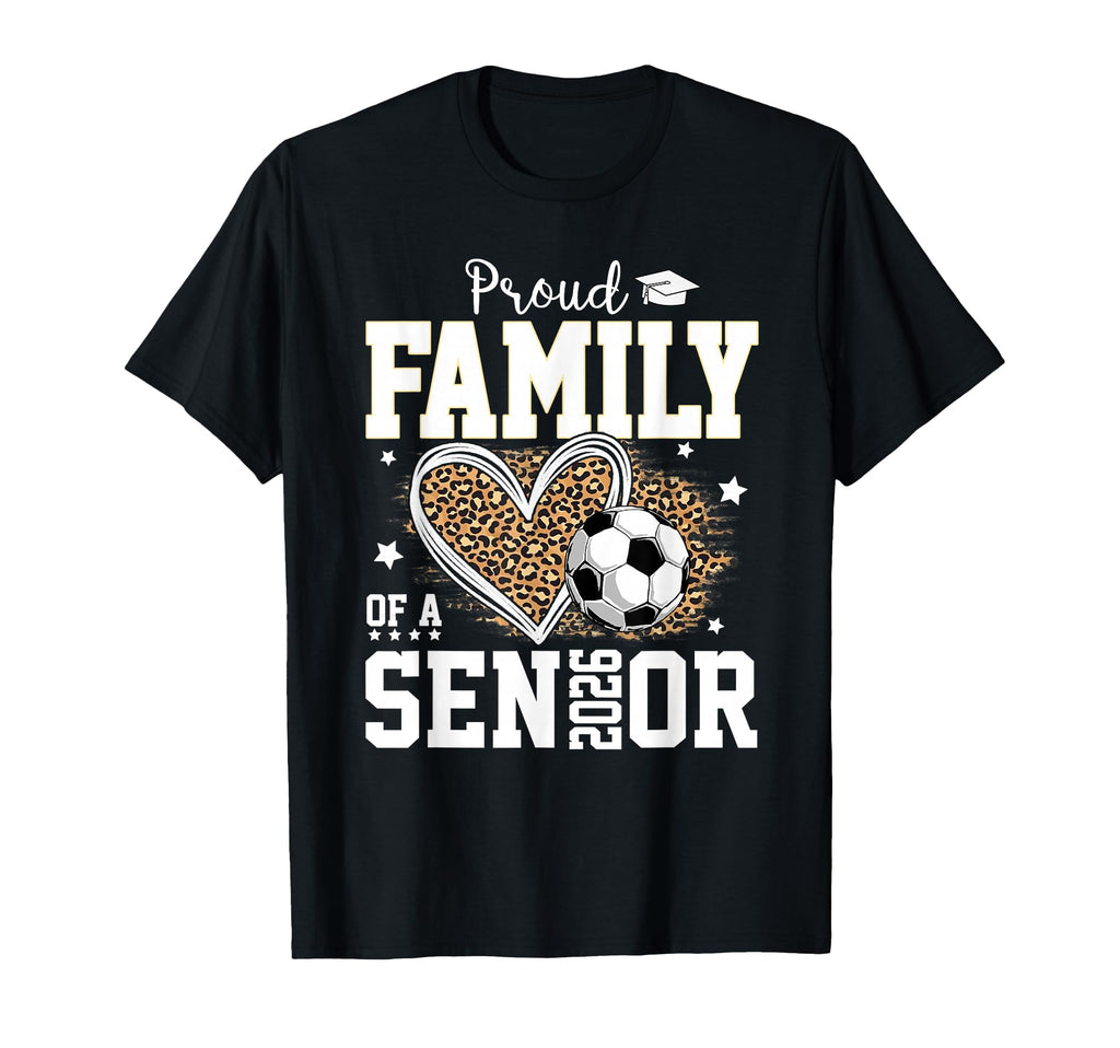 Proud Family Senior 2026 Leopard T-Shirt - Fun Novelty Design for Adults - T-Shirt, Sweatshirt, Hoodie