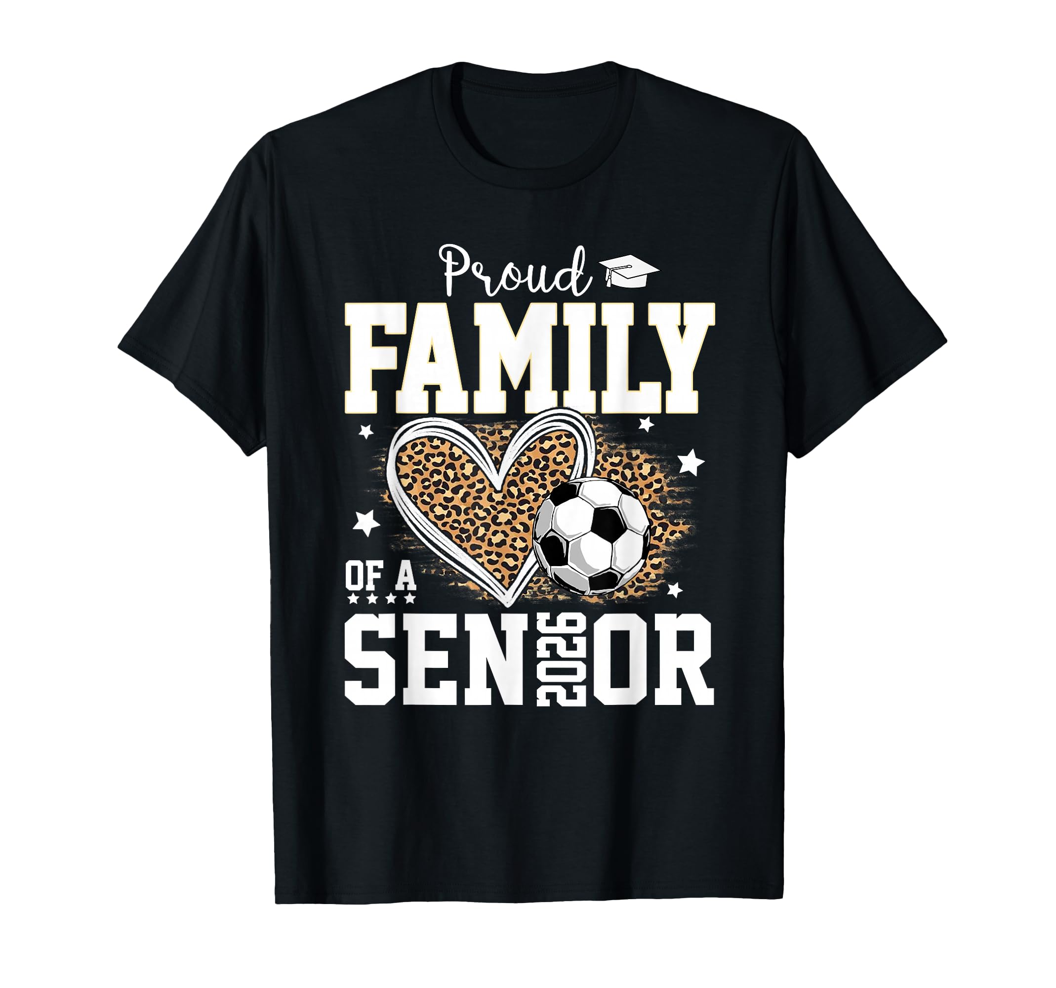 Proud Family Senior 2026 Leopard T-Shirt - Fun Novelty Design for Adults - T-Shirt, Sweatshirt, Hoodie