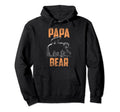 Papa Bear Animal Pun Lover Bears Hoodie - Fun Novelty Design for Adults - T-Shirt, Sweatshirt, Hoodie