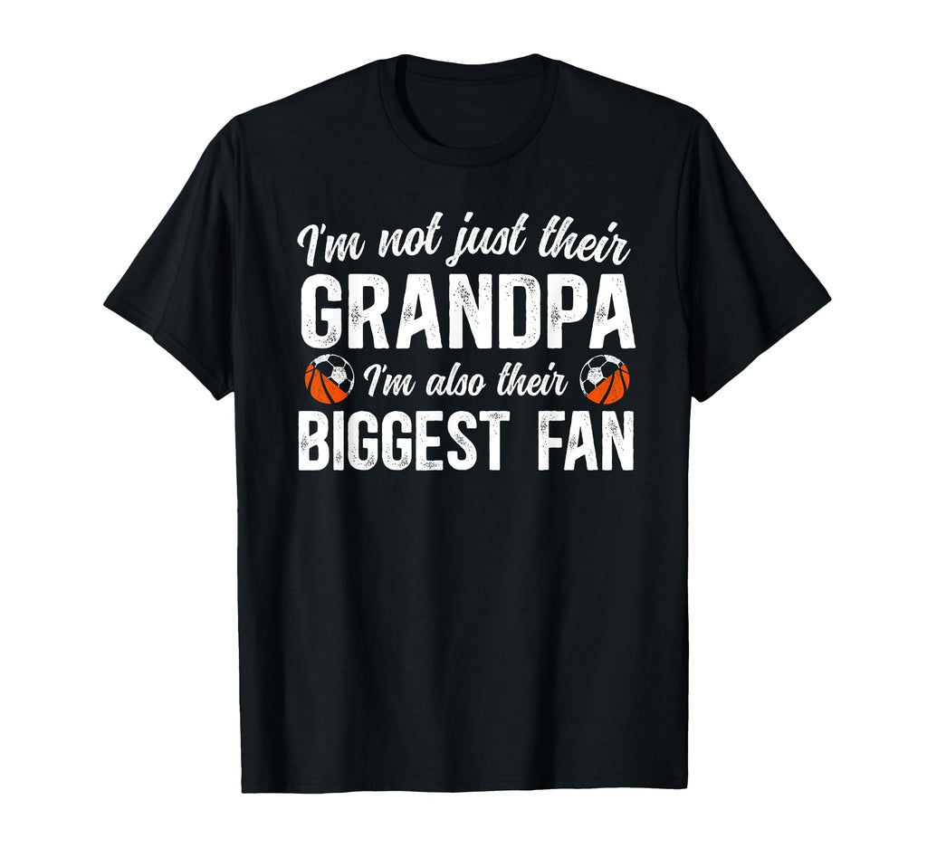 Their Biggest Fan Soccer Basketball T-Shirt - Graphic Print Men Women - T-Shirt, Sweatshirt, Hoodie