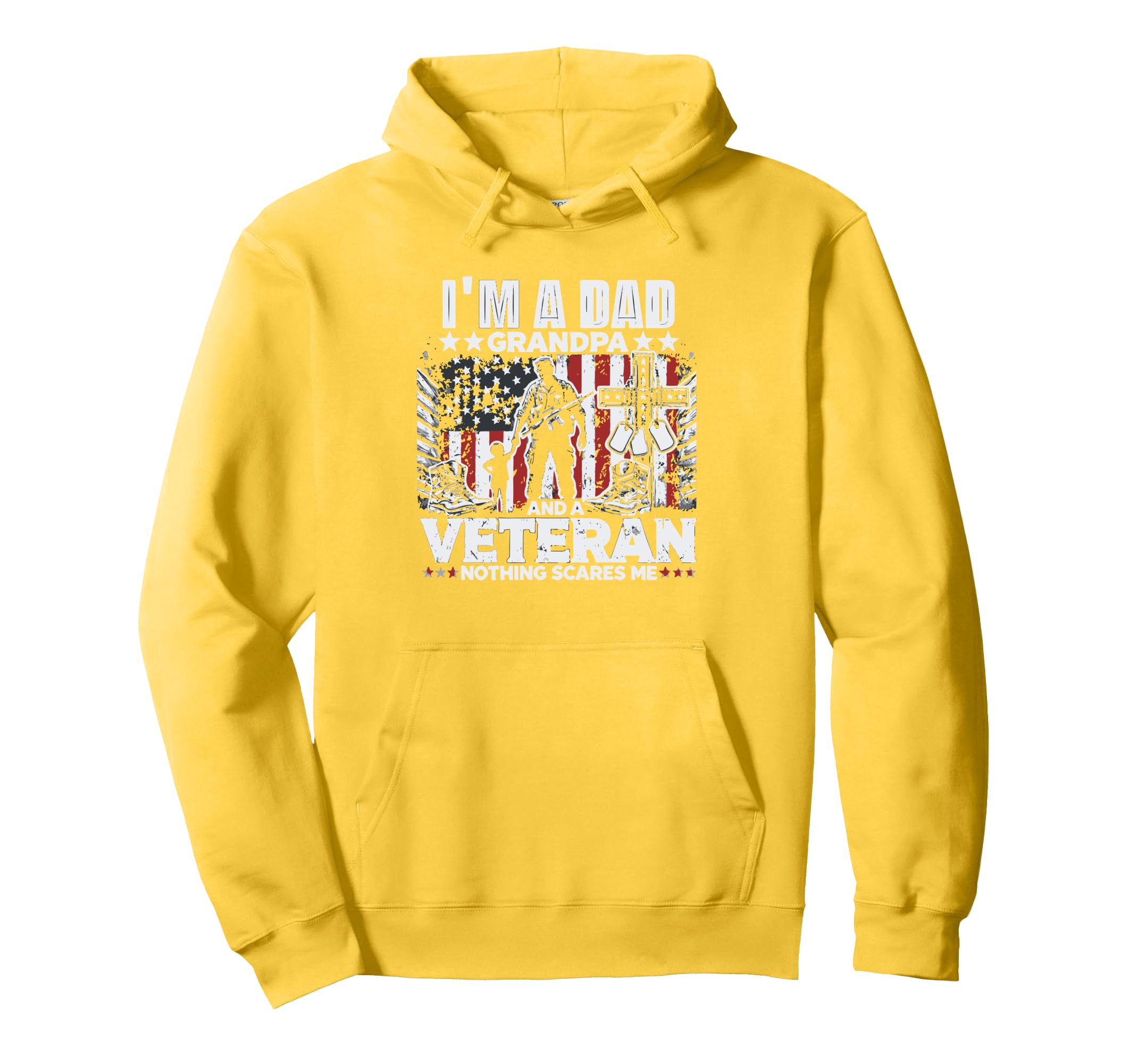 Veteran Dad Grandpa Veteran Dad Veteran Hoodie - Trendy Graphic for Adults - T-Shirt, Sweatshirt, Hoodie
