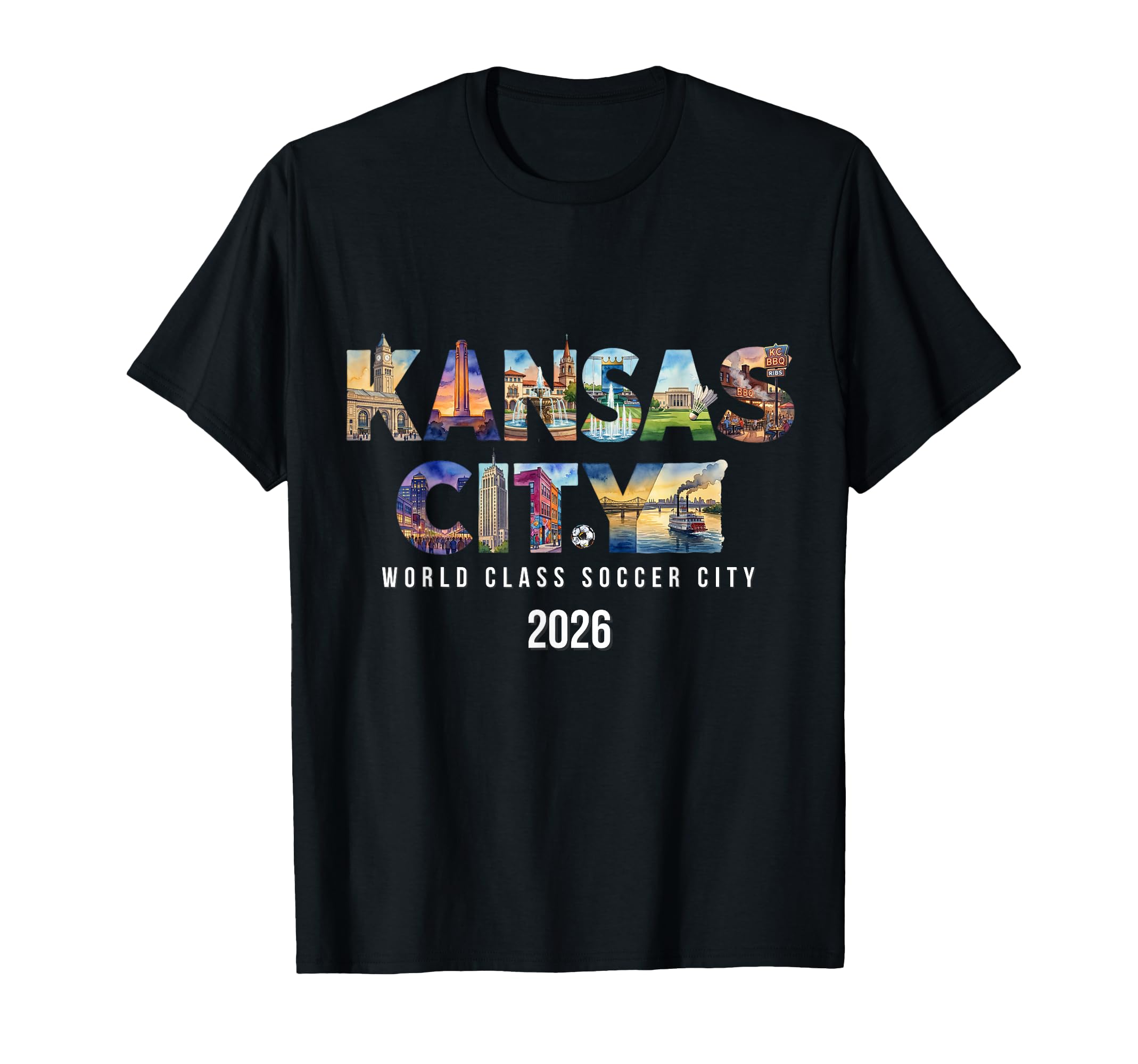 Kansas City Family Soccer Art T-Shirt - Aesthetic Graphic Men Women - T-Shirt, Sweatshirt, Hoodie