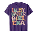 My Soccer Era Groovy Soccer Soccer T-Shirt - Custom Art Print for Adults - T-Shirt, Sweatshirt, Hoodie