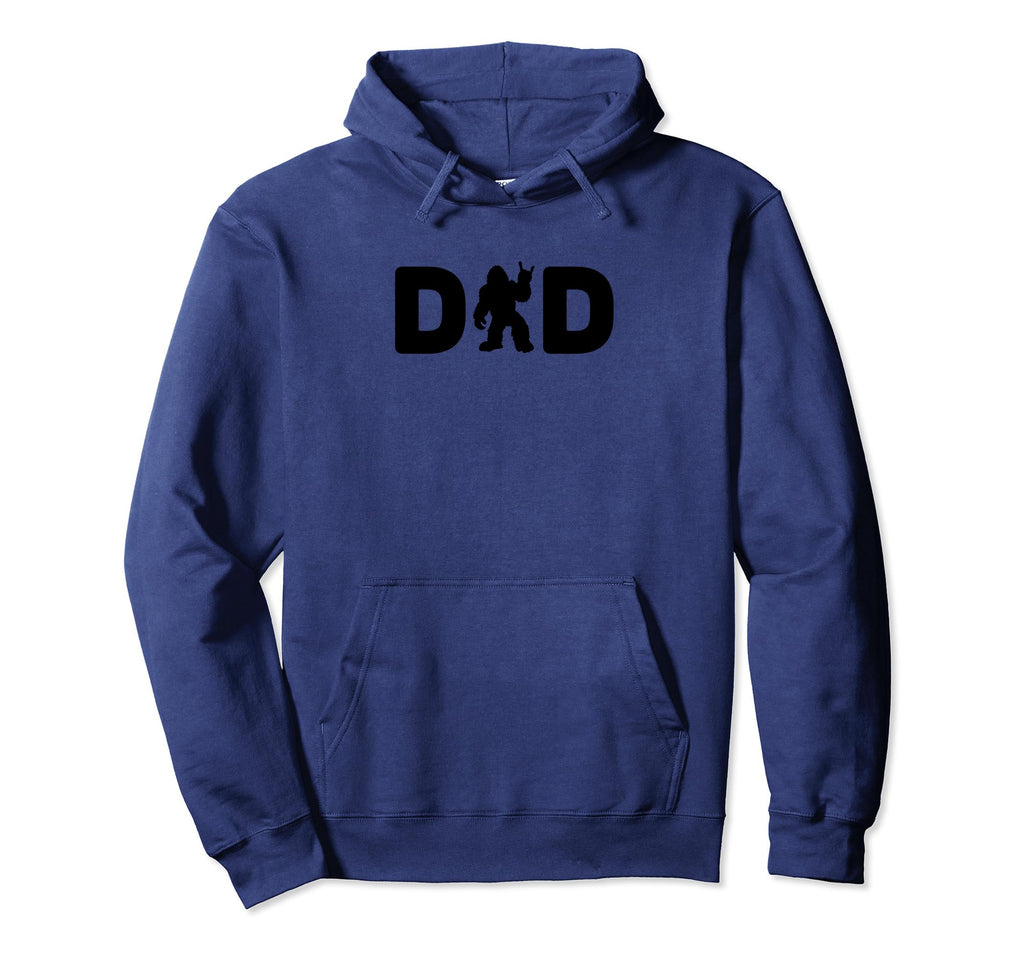 Fathers Day Bigfoot Dad Bigfoot Legendary Hoodie - Unique Graphic Unisex - T-Shirt, Sweatshirt, Hoodie