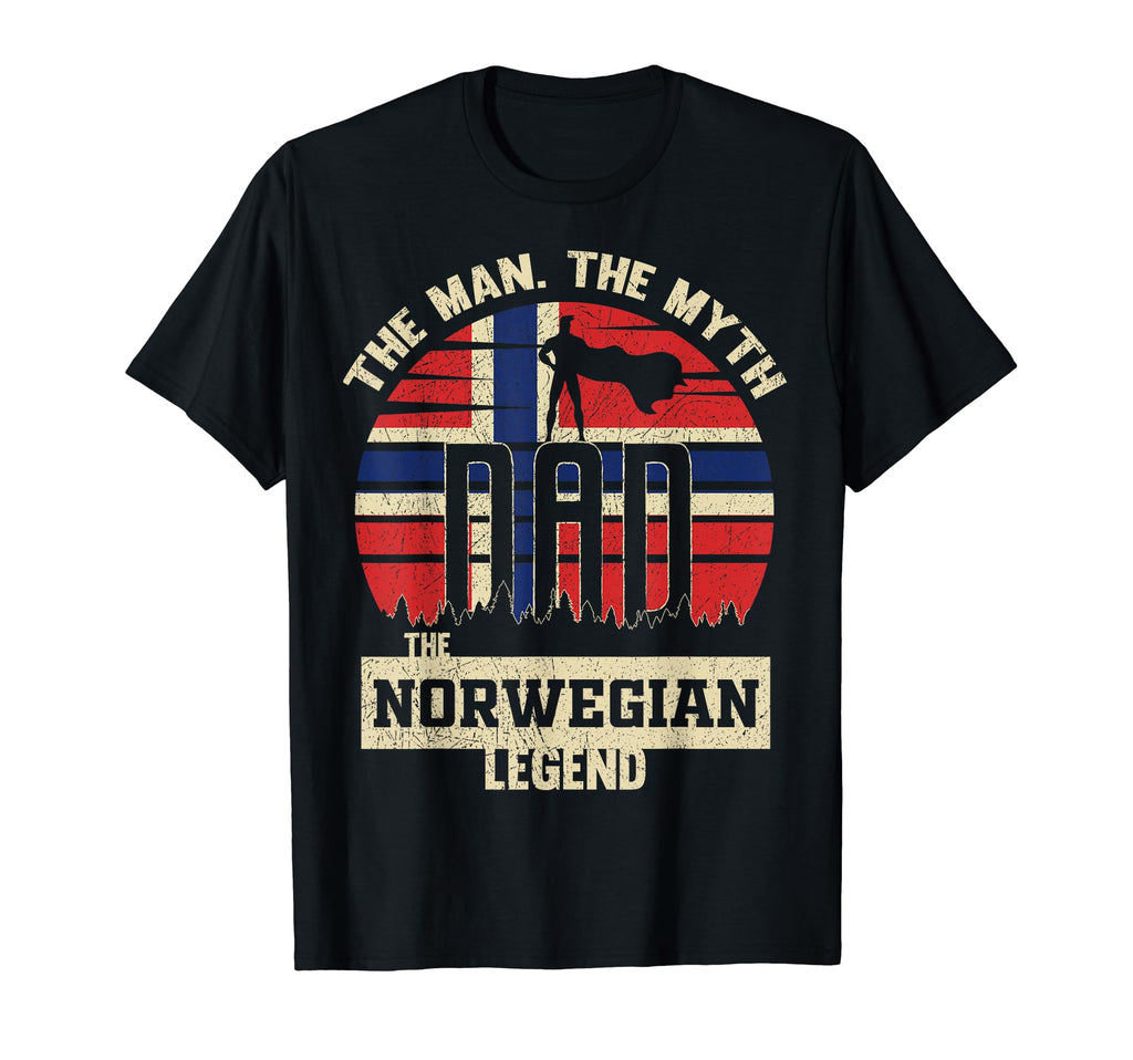 Myth Norwegian Legend Dad T-Shirt - Fun Novelty Design for Adults - T-Shirt, Sweatshirt, Hoodie