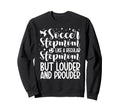 Soccer Stepmom Soccer Player Stepmother Sweatshirt - Unique Graphic Unisex - T-Shirt, Sweatshirt, Hoodie