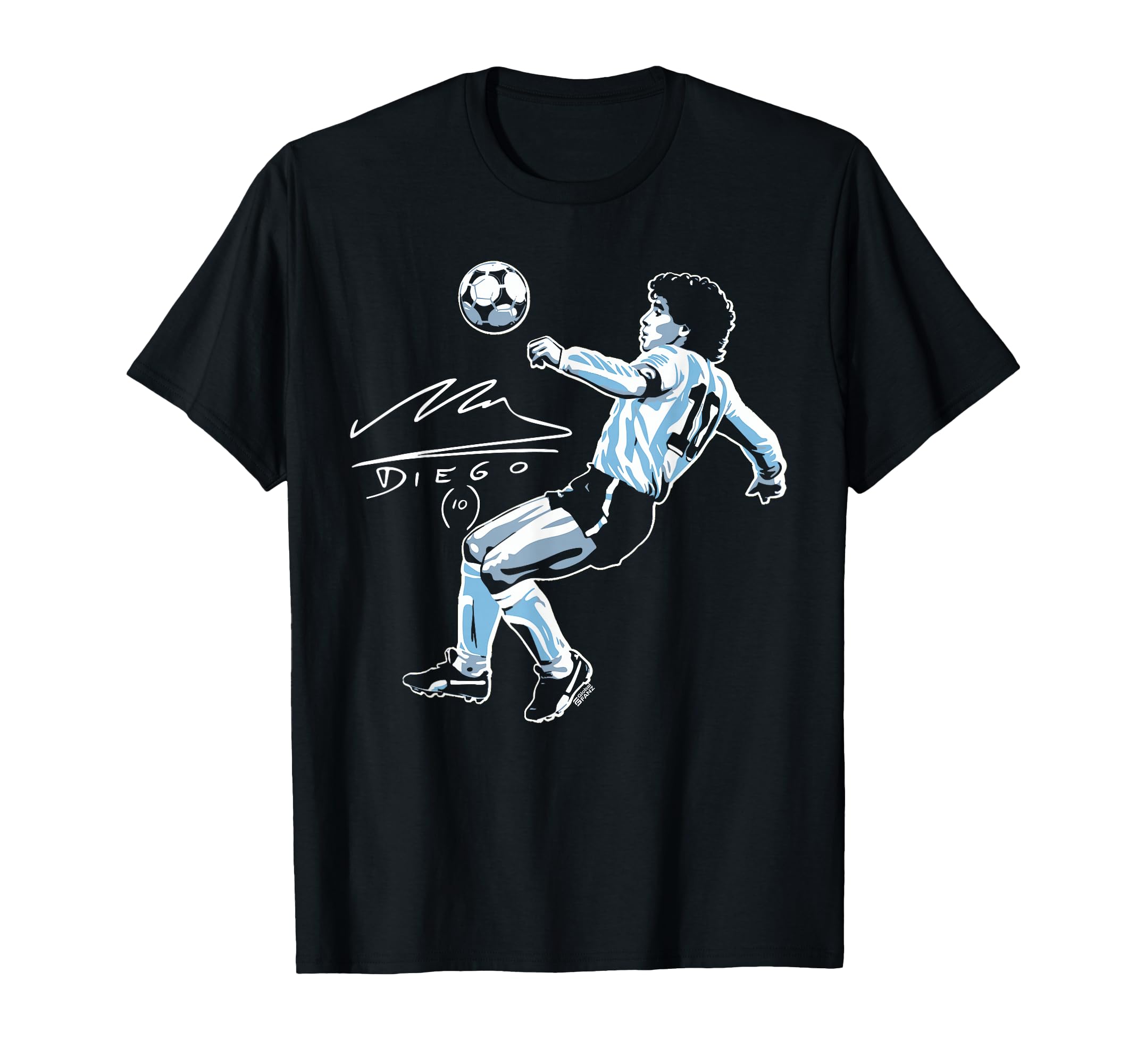 Diego Maradona Eighties T-Shirt - Casual Everyday Wear for Adults - T-Shirt, Sweatshirt, Hoodie