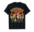 Daddysaurus Dinosaur Fathers Day T-Shirt - Custom Art Print for Adults - T-Shirt, Sweatshirt, Hoodie