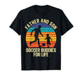 Father And Son Soccer Partners Life T-Shirt - Custom Art Print for Adults - T-Shirt, Sweatshirt, Hoodie