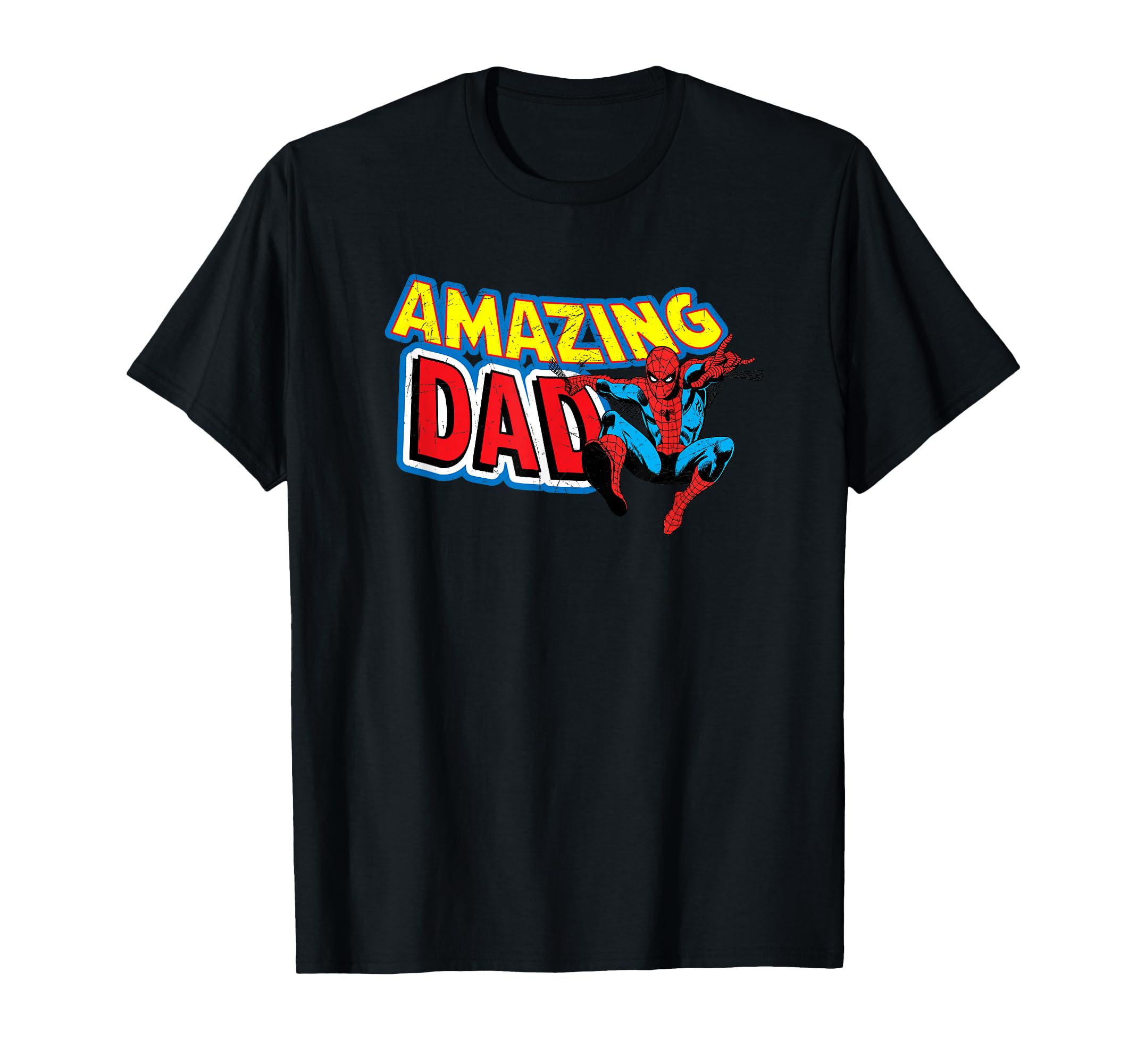 Marvel Spider Amazing Dad Comic Book T-Shirt - Unique Graphic for Adults - T-Shirt, Sweatshirt, Hoodie