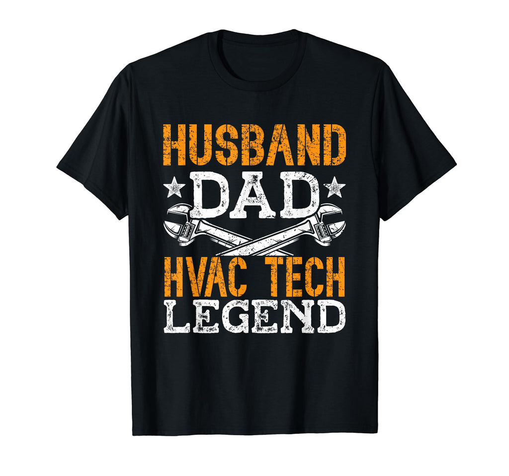 Hvac Technician Husband Legend Hvac T-Shirt - Unique Graphic Men Women - T-Shirt, Sweatshirt, Hoodie