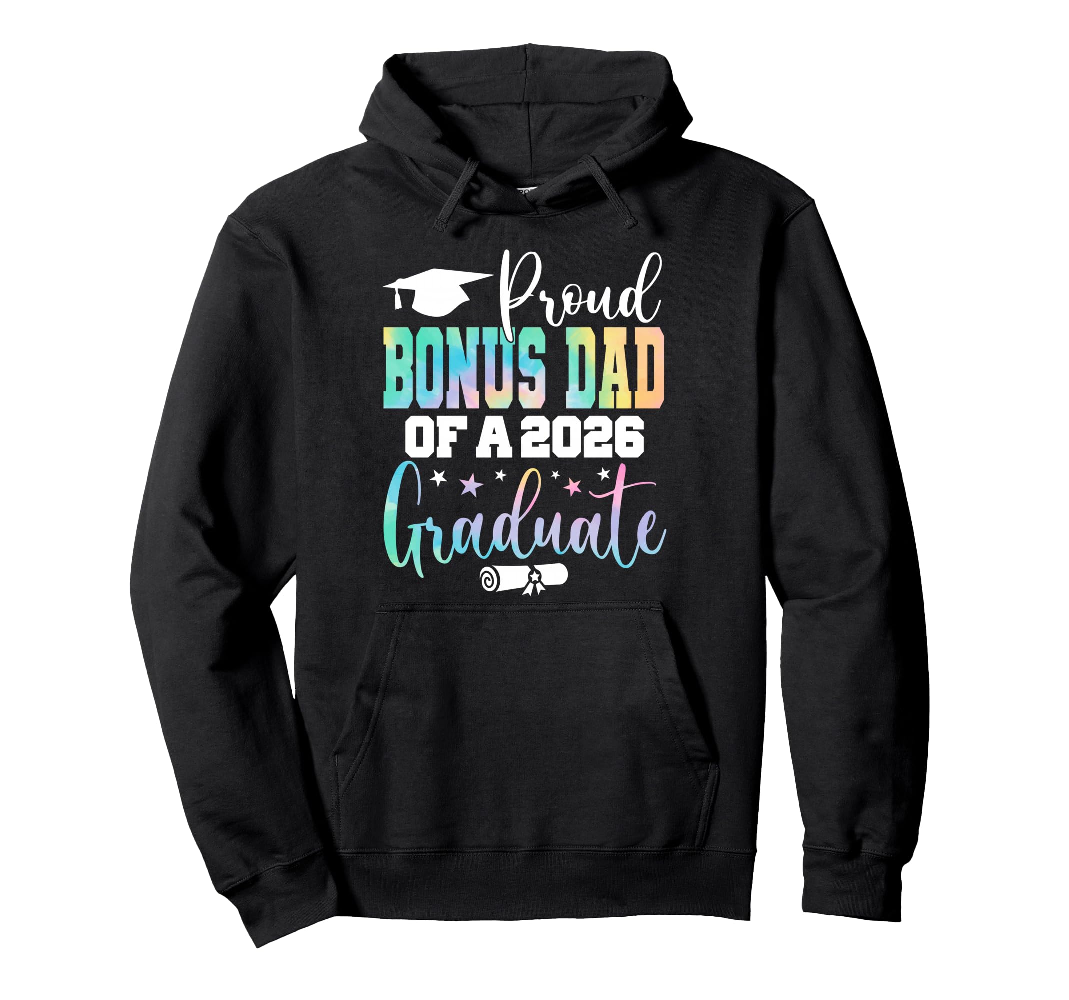 Graduation 2026 Bonus Dad Class 2026 Hoodie - Aesthetic Graphic Unisex - T-Shirt, Sweatshirt, Hoodie