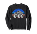 Monster Truck Dad Fathers Day Click More Hoodie - Novelty Apparel Unisex - T-Shirt, Sweatshirt, Hoodie