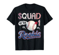 Squad Rookie Baseball 1St Birthday T-Shirt - Casual Everyday Wear Unisex - T-Shirt, Sweatshirt, Hoodie