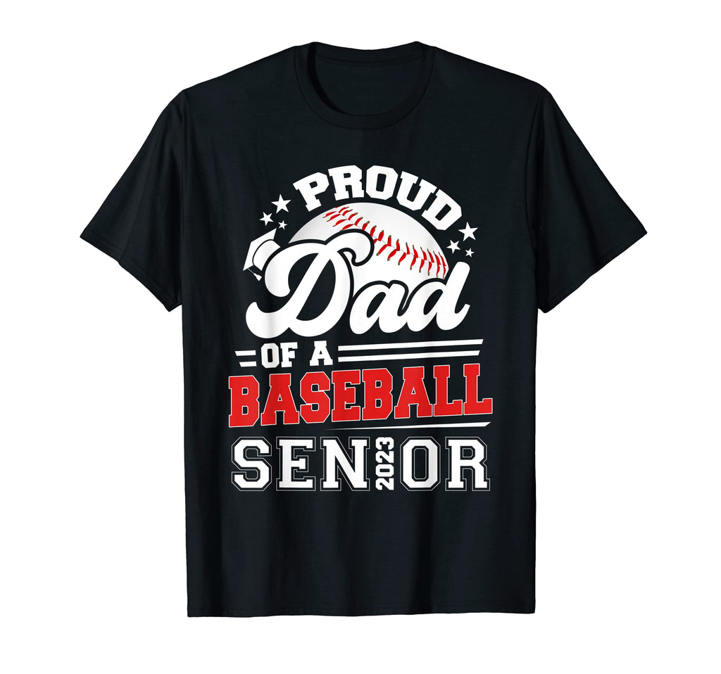 Proud Dad 2023 Senior Graduate T-Shirt - Fun Novelty Design for Adults - T-Shirt, Sweatshirt, Hoodie
