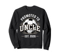 Promoted To Uncle Est 2026 Soccer Sweatshirt - Custom Art Print for Adults - T-Shirt, Sweatshirt, Hoodie