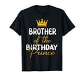 Brother Birthday Prince Bday Party Him T-Shirt - Unique Graphic Unisex - T-Shirt, Sweatshirt, Hoodie