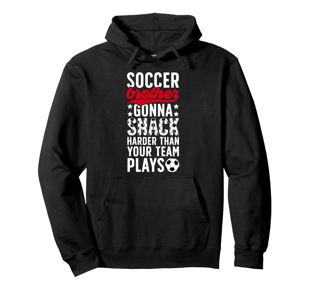 Funny Soccer Brother Soccer Player Hoodie - Aesthetic Graphic Unisex - T-Shirt, Sweatshirt, Hoodie