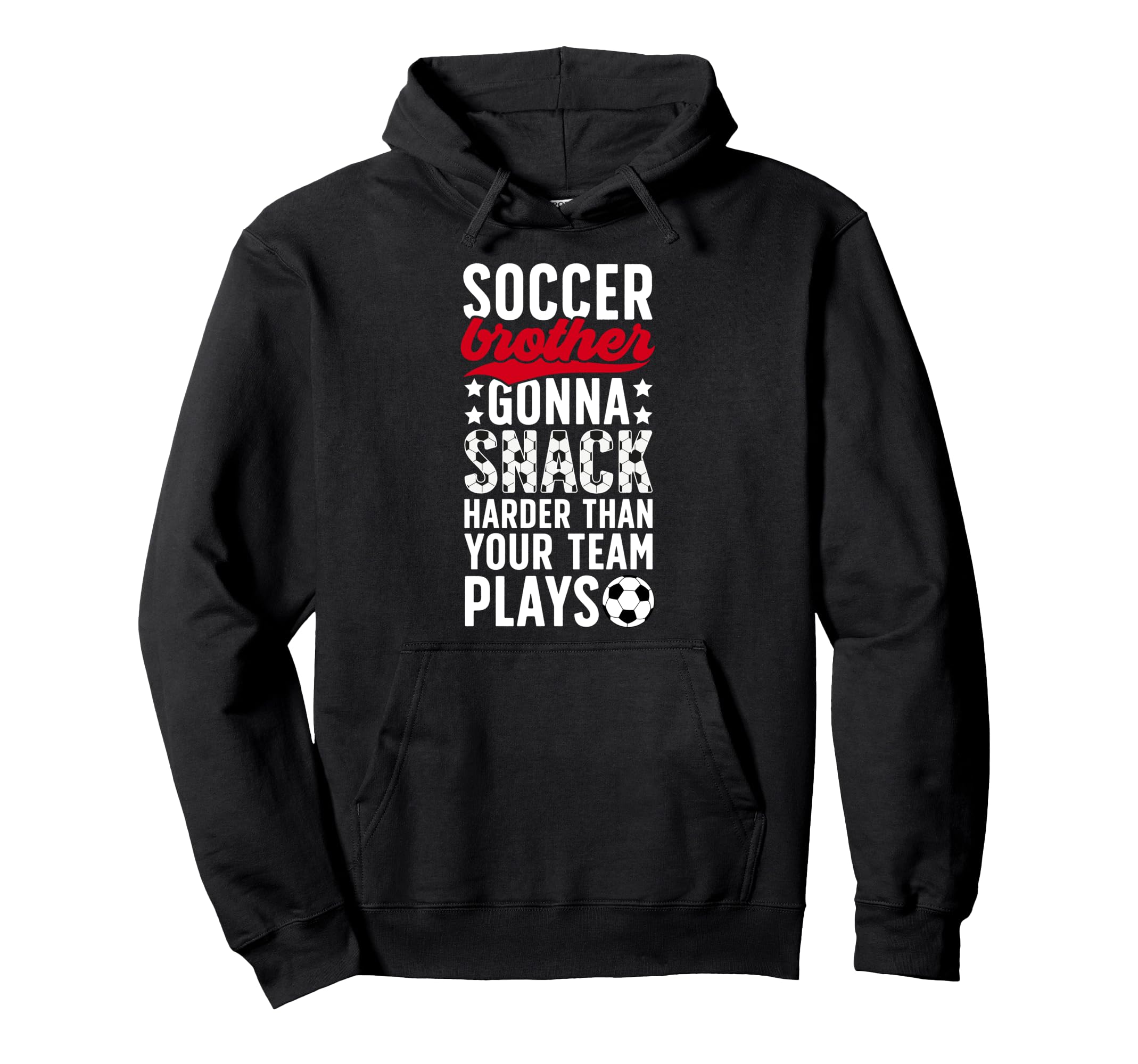 Funny Soccer Brother Soccer Player Hoodie - Aesthetic Graphic Unisex - T-Shirt, Sweatshirt, Hoodie