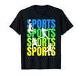 Multi Sport Enthusiast Basketball T-Shirt - Aesthetic Graphic Men Women - T-Shirt, Sweatshirt, Hoodie