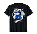 Dabbing Soccer El Salvador Football Fans T-Shirt - Graphic Print Men Women - T-Shirt, Sweatshirt, Hoodie