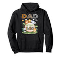 Dad Birthday Twins Safari Jungle Animal Hoodie - Trendy Graphic for Adults - T-Shirt, Sweatshirt, Hoodie