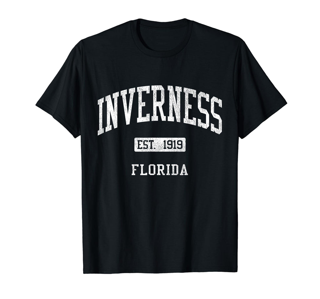 Inverness Florida Fl Js04 Athletic T-Shirt - Aesthetic Graphic for Adults - T-Shirt, Sweatshirt, Hoodie