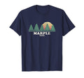 Marple Pa Throwback 70S T-Shirt - Custom Art Print Unisex - T-Shirt, Sweatshirt, Hoodie