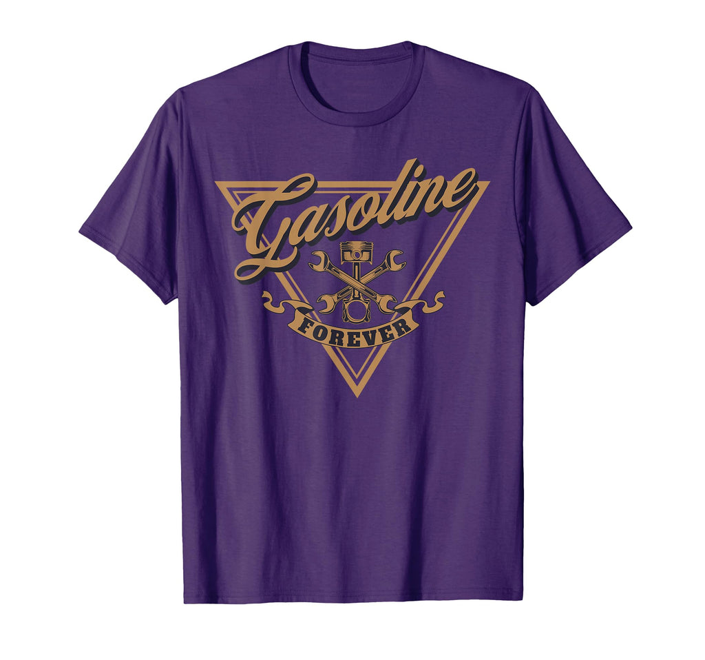 Gasoline Forever Mens Mechanic T-Shirt - Unique Graphic Unisex - T-Shirt, Sweatshirt, Hoodie