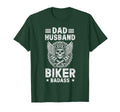Dad Husband Biker Badass Motorcycling T-Shirt - Graphic Print Unisex - T-Shirt, Sweatshirt, Hoodie