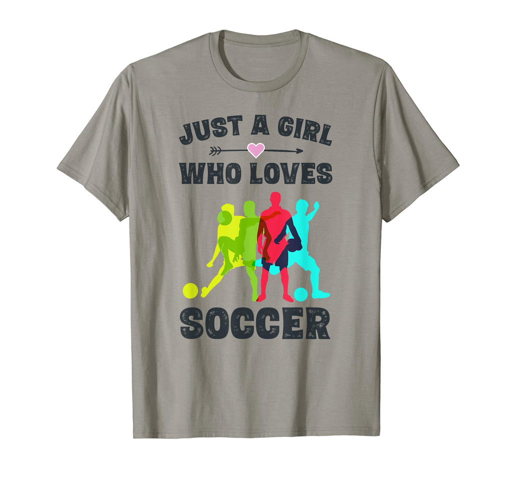 Just Who Loves Soccer Gifts Teen T-Shirt - Unique Graphic Men Women - T-Shirt, Sweatshirt, Hoodie