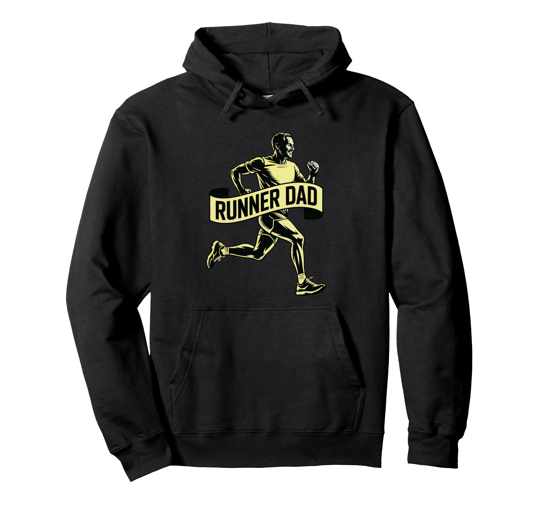 Runner Dad Running Lover Sports Hoodie - Fun Novelty Design Unisex - T-Shirt, Sweatshirt, Hoodie