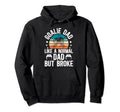 Ice Hockey Goalie Dad Broke Dad Hoodie - Casual Everyday Wear for Adults - T-Shirt, Sweatshirt, Hoodie