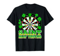 Saint Hat Tricks Dartboard Shamrocks St T-Shirt - Trendy Graphic Unisex - T-Shirt, Sweatshirt, Hoodie