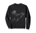 Soccer Player Sweatshirt - Aesthetic Graphic Unisex - T-Shirt, Sweatshirt, Hoodie
