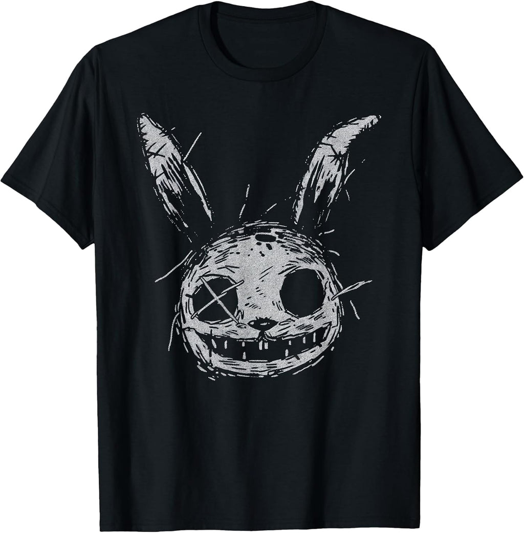 Evil Scary Bunny Rabbit Alt Goth Grunge Horror - Adult & Kids T-Shirts, Sweatshirts & Hoodies apparel design preview 1