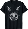 Evil Scary Bunny Rabbit Alt Goth Grunge Horror - Adult & Kids T-Shirts, Sweatshirts & Hoodies apparel design preview 1