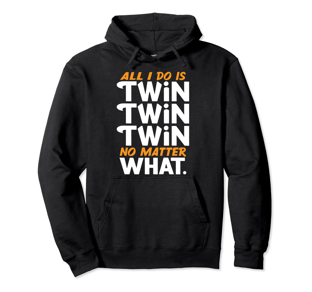 Twin Dad Novelty Funny Daddy Fathers Day Hoodie - Trendy Graphic for Adults - T-Shirt, Sweatshirt, Hoodie
