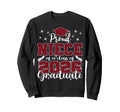 Super Proud Niece 2026 Graduate Sweatshirt - Minimalist Print for Adults - T-Shirt, Sweatshirt, Hoodie