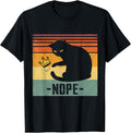 No Kings in America Black Cat Funny Kicking Crown - Adult & Kids T-Shirts, Sweatshirts & Hoodies apparel design preview 1