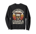 Easily Distracted Cigar Funny Sweatshirt - Casual Everyday Wear for Adults - T-Shirt, Sweatshirt, Hoodie