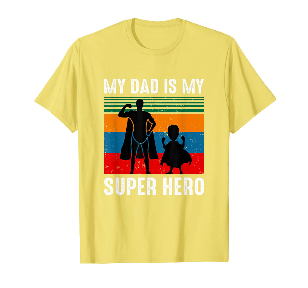 My Dad Is My Superhero T-Shirt - Custom Art Print for Adults - T-Shirt, Sweatshirt, Hoodie
