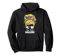Busy Raising Ballers Soccer And Hoodie - Casual Everyday Wear for Adults - T-Shirt, Sweatshirt, Hoodie