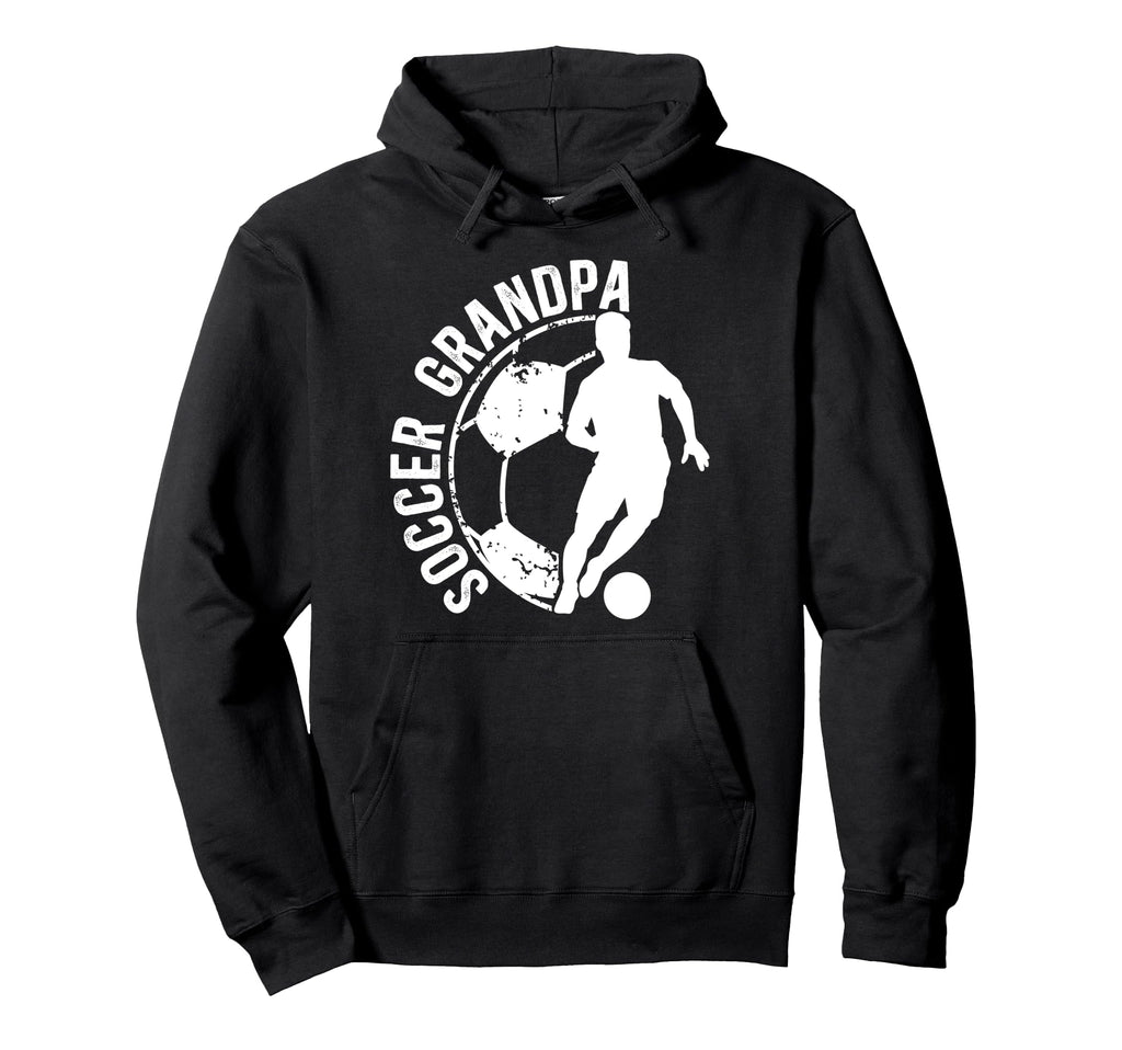 Soccer Grandpa Best Grandpa Soccer Hoodie - Novelty Apparel Men Women - T-Shirt, Sweatshirt, Hoodie