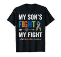 Autism Awareness Son My Sons Fight T-Shirt - Custom Art Print for Adults - T-Shirt, Sweatshirt, Hoodie